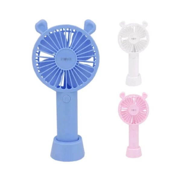 MINI VENTILADOR RECARREGAVEL C/BASE REF.: MD-30232